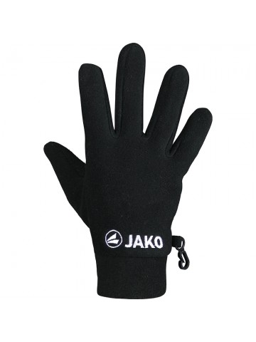Spelershandschoenen fleece zwart